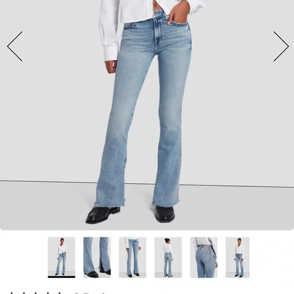 7 For All Mankind Bootcut Jeans - Picture 11 of 13